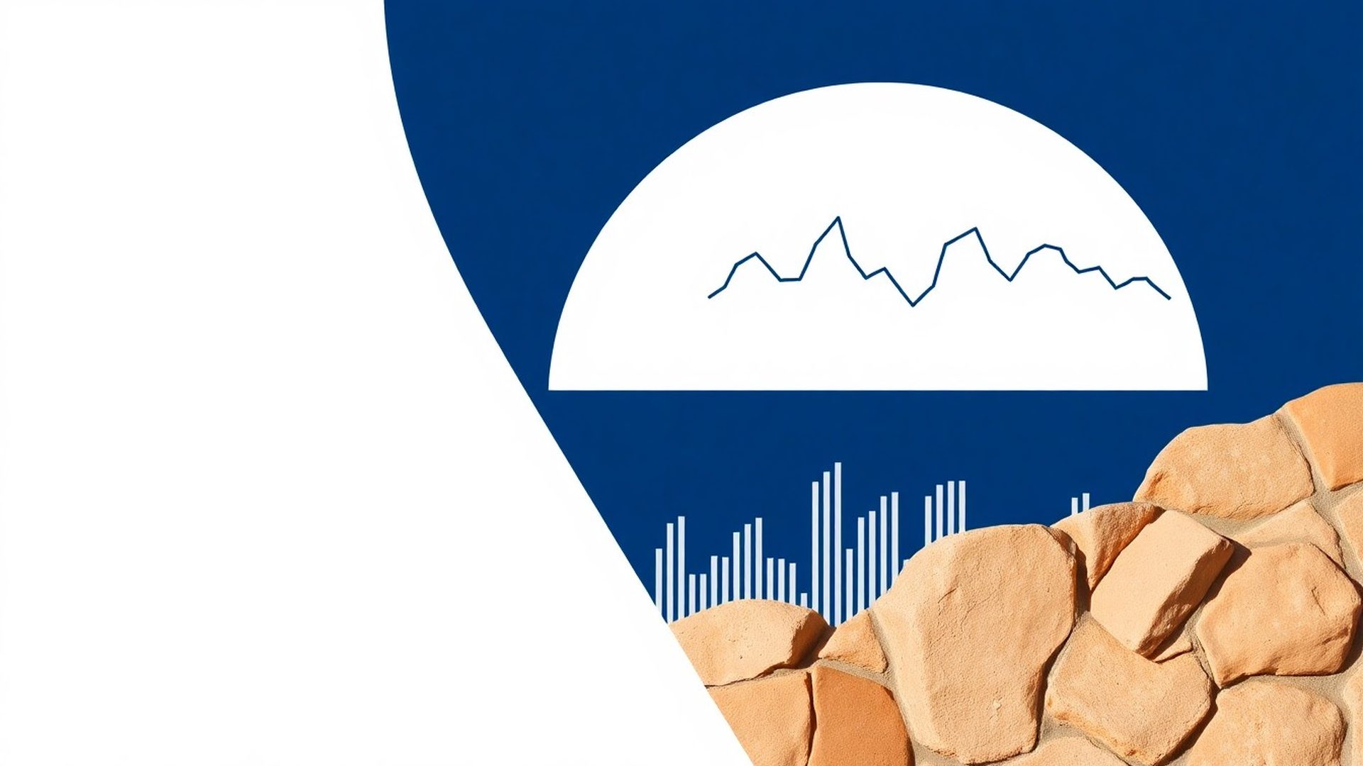 Editorijalni prikaz financijskih podataka u indigo paleti